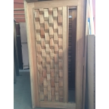 quanto custa porta maciça de madeira na Vila Clementino