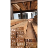 viga de madeira cambará preço Embu Guaçú