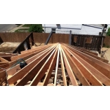 viga de madeira para telhado preço na Vila Buarque